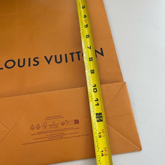 Louis Vuitton Authentic Empty Gift Bag 14X9X4 - Picture 7 of 7